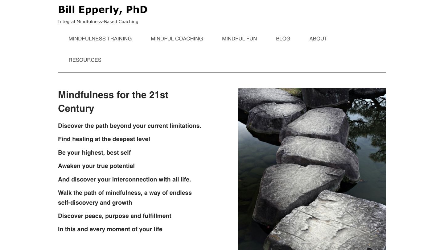 Bill Epperly, PhD: Mindfulness-Based Coaching