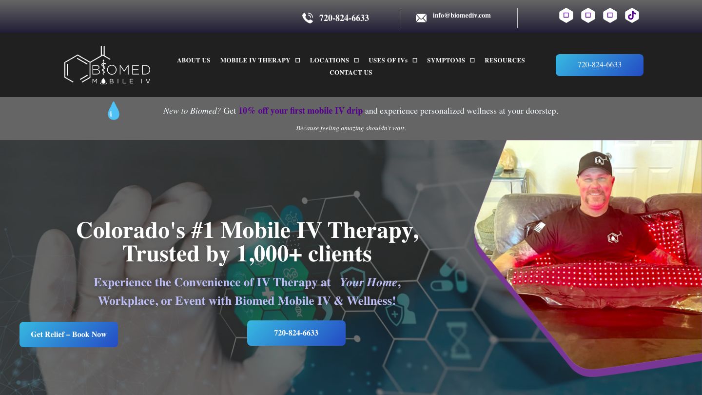 Biomed Mobile IV and Wellness