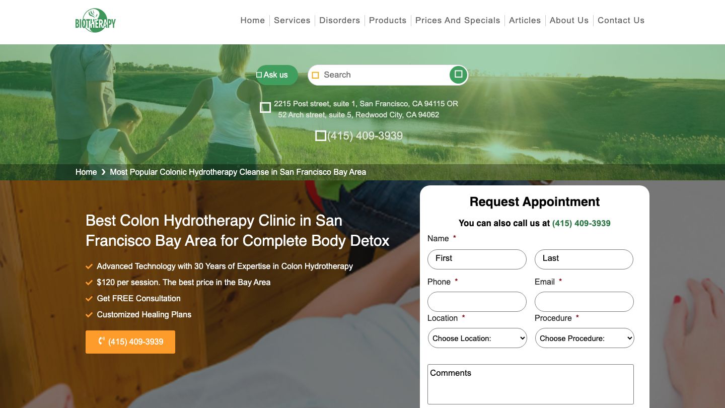 Biotherapy Clinic/Colonics/Acupuncture