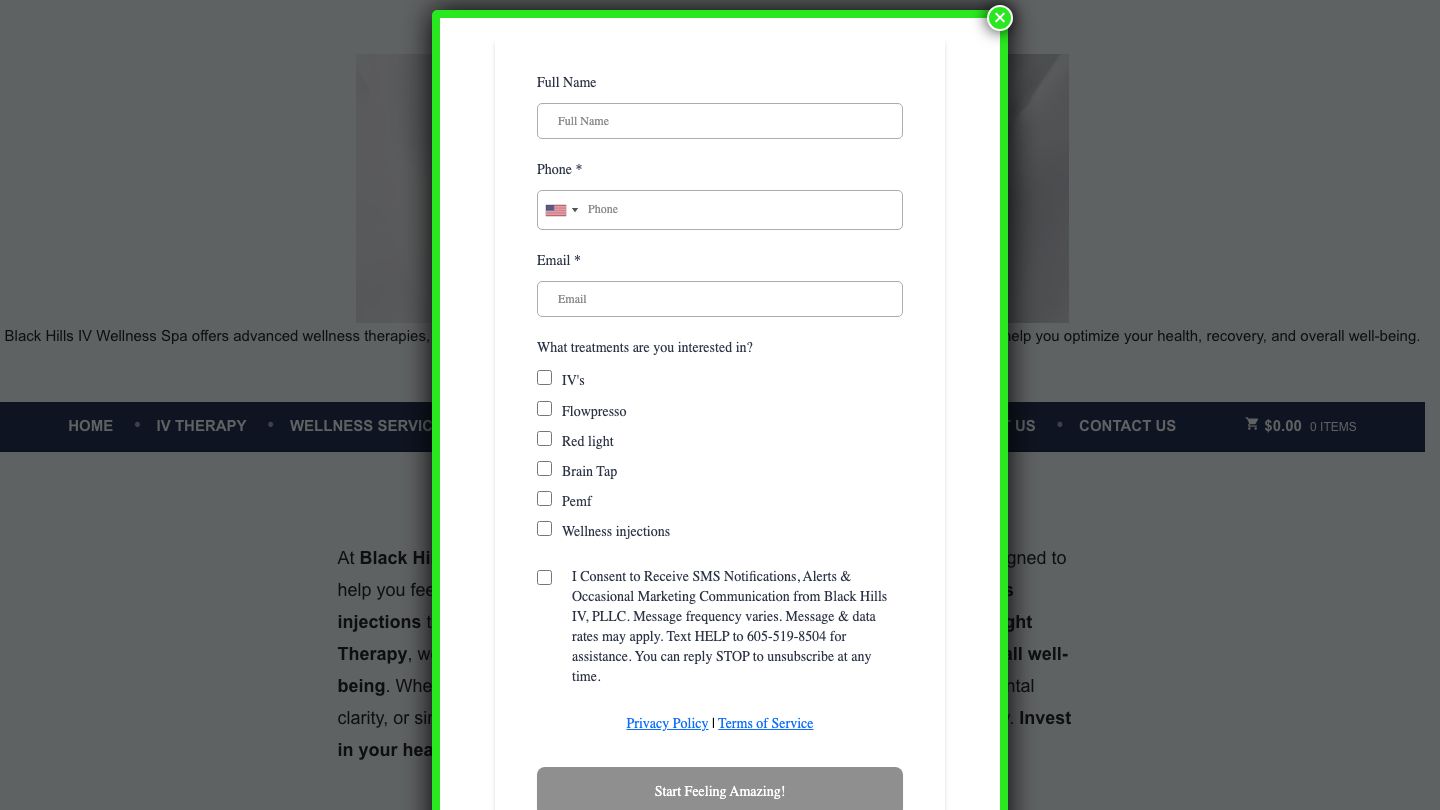 Black Hills IV Wellness Spa