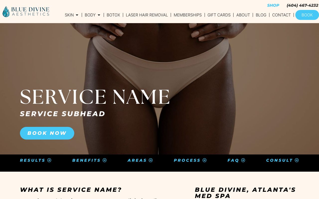 Blue Divine Aesthetics