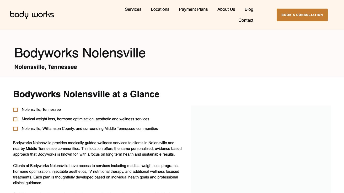 Body Works Nolensville