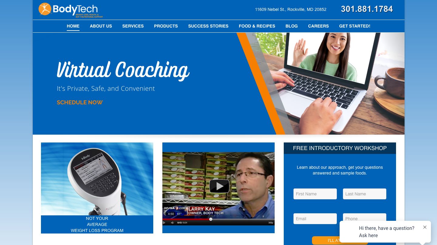 BodyTech Weight Loss and Health & GLP-1 Nutritional Support