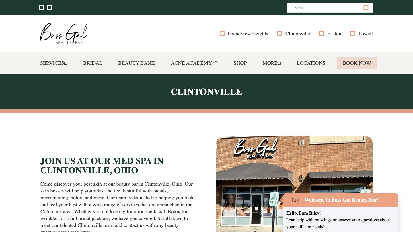 Boss Gal Beauty Bar - Clintonville