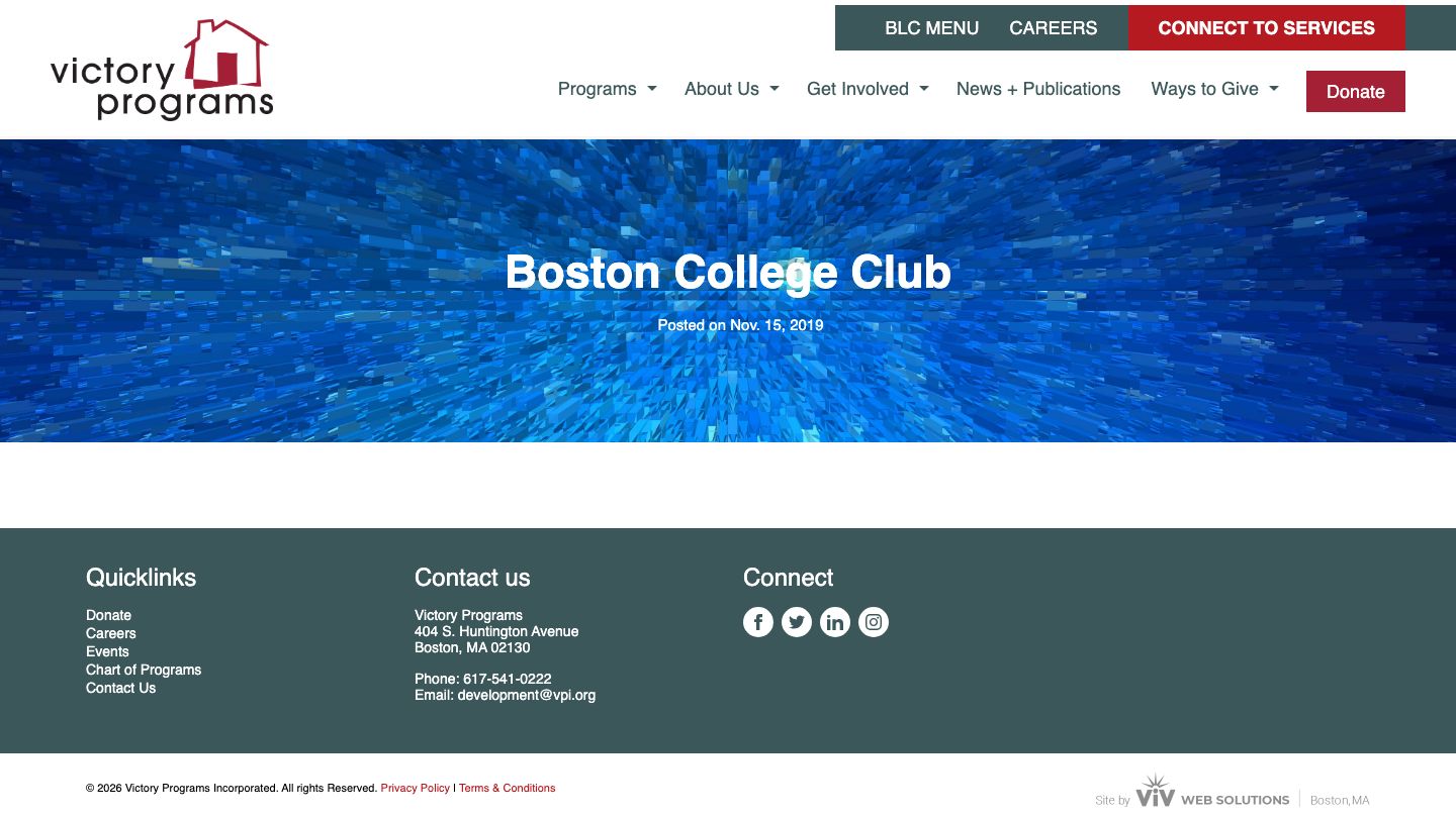 Boston Living Center Inc