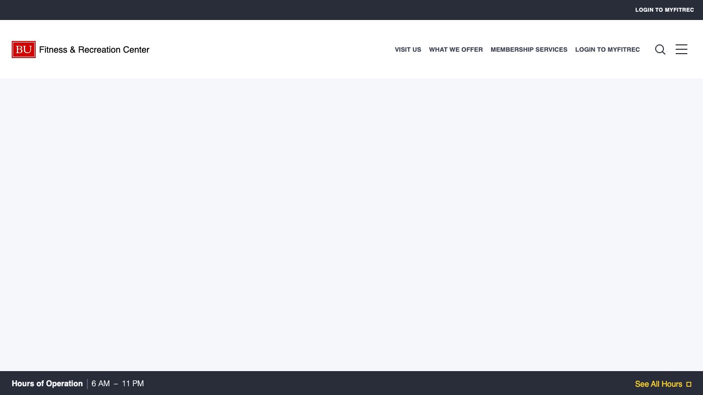 Boston University Fitness and Recreation Center