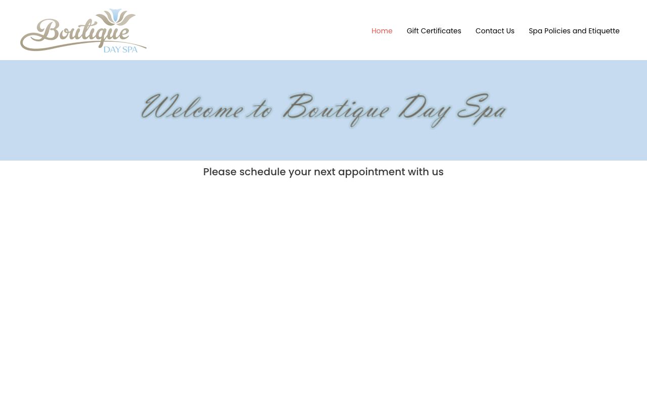 Boutique Day Spa