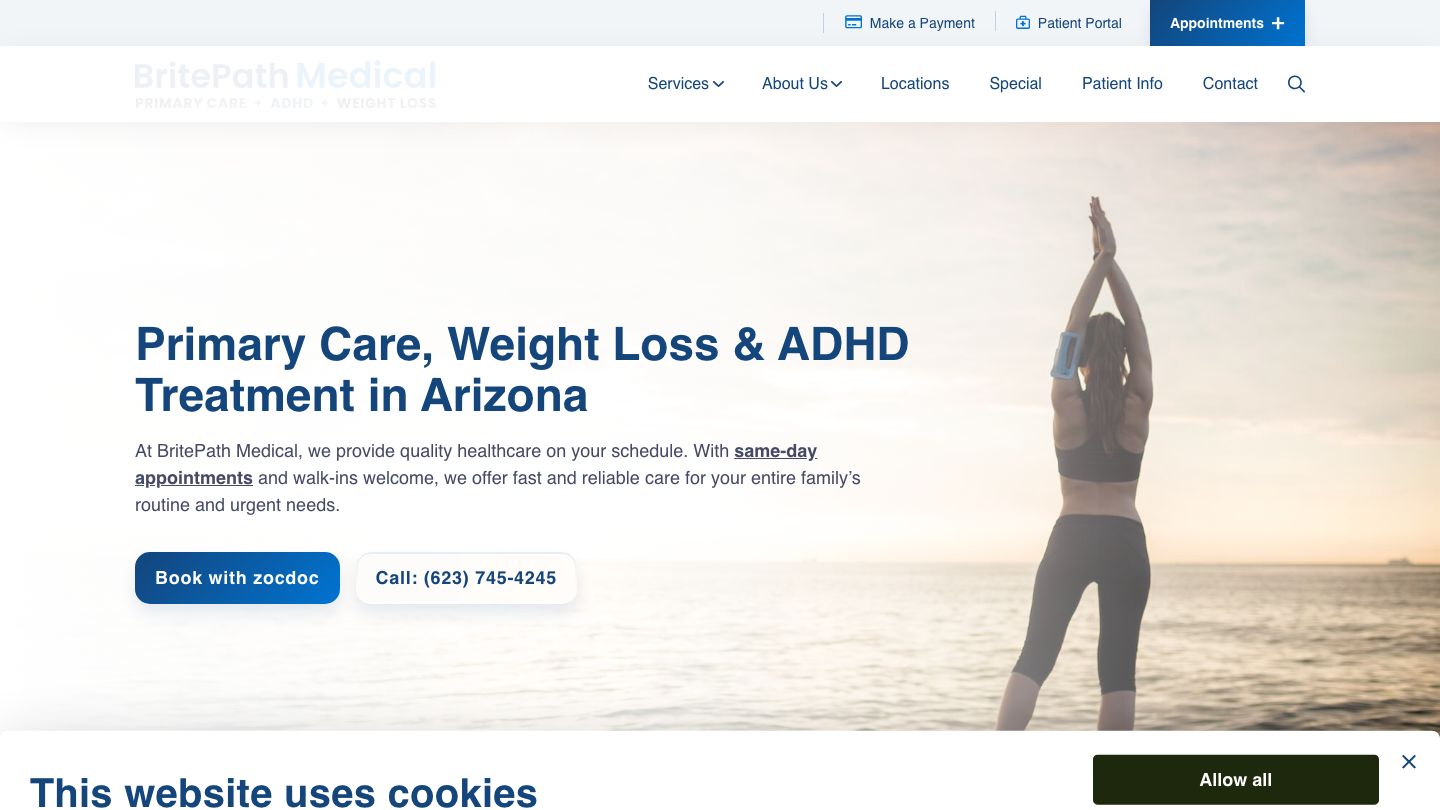 BritePath Medical Primary Care, ADHD and Weight Loss Clinic