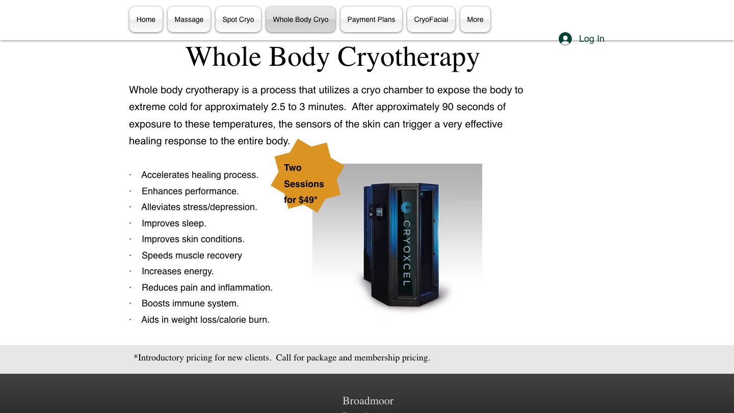 Broadmoor Wellness & Cryotherapy