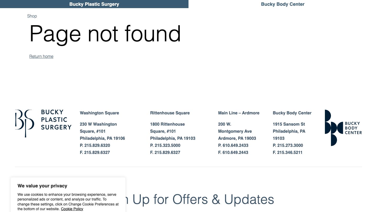 Bucky Plastic Surgery: Louis P. Bucky, MD, FACS