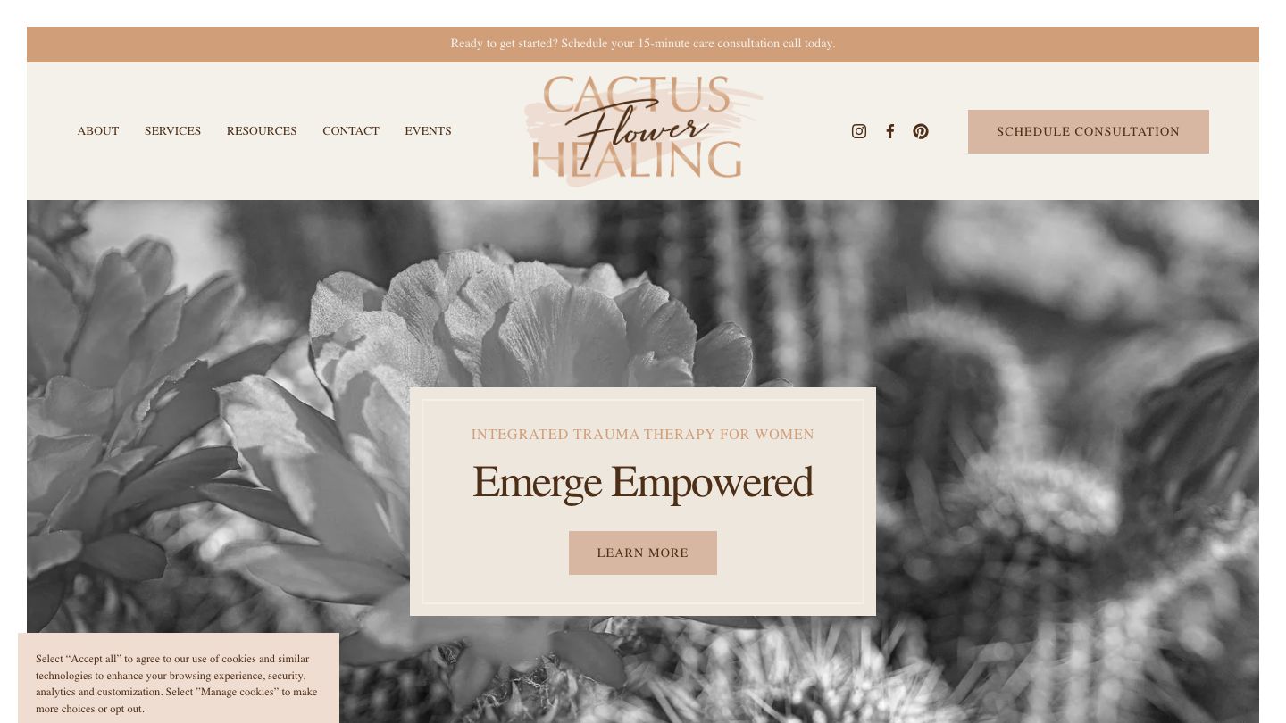 Cactus Flower Healing | Therapists in Mesa
