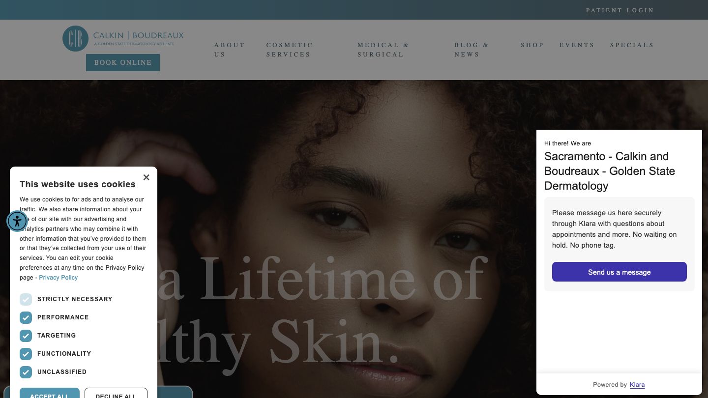 Calkin & Boudreaux Dermatology Associates, A Golden State Dermatology Affiliate