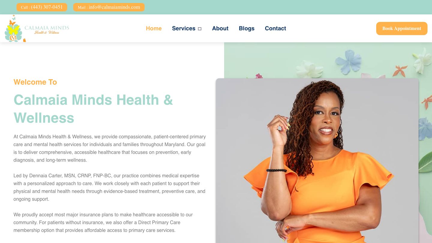 Calmaia Minds Health & Wellness