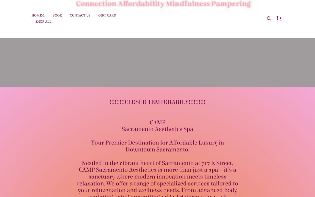 CAMP Aesthetics Sacramento