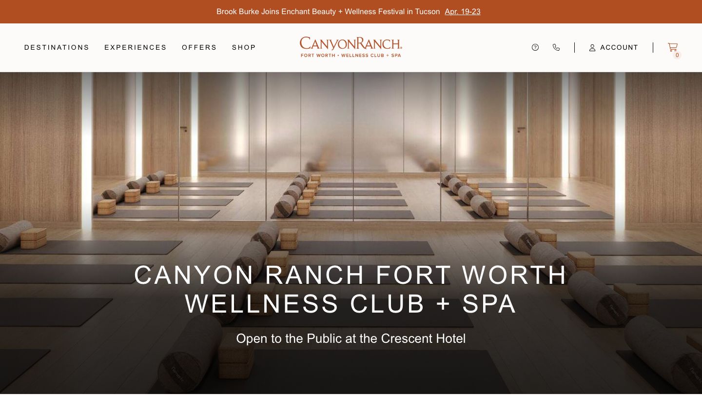 Canyon Ranch Fort Worth Wellness Club + Spa