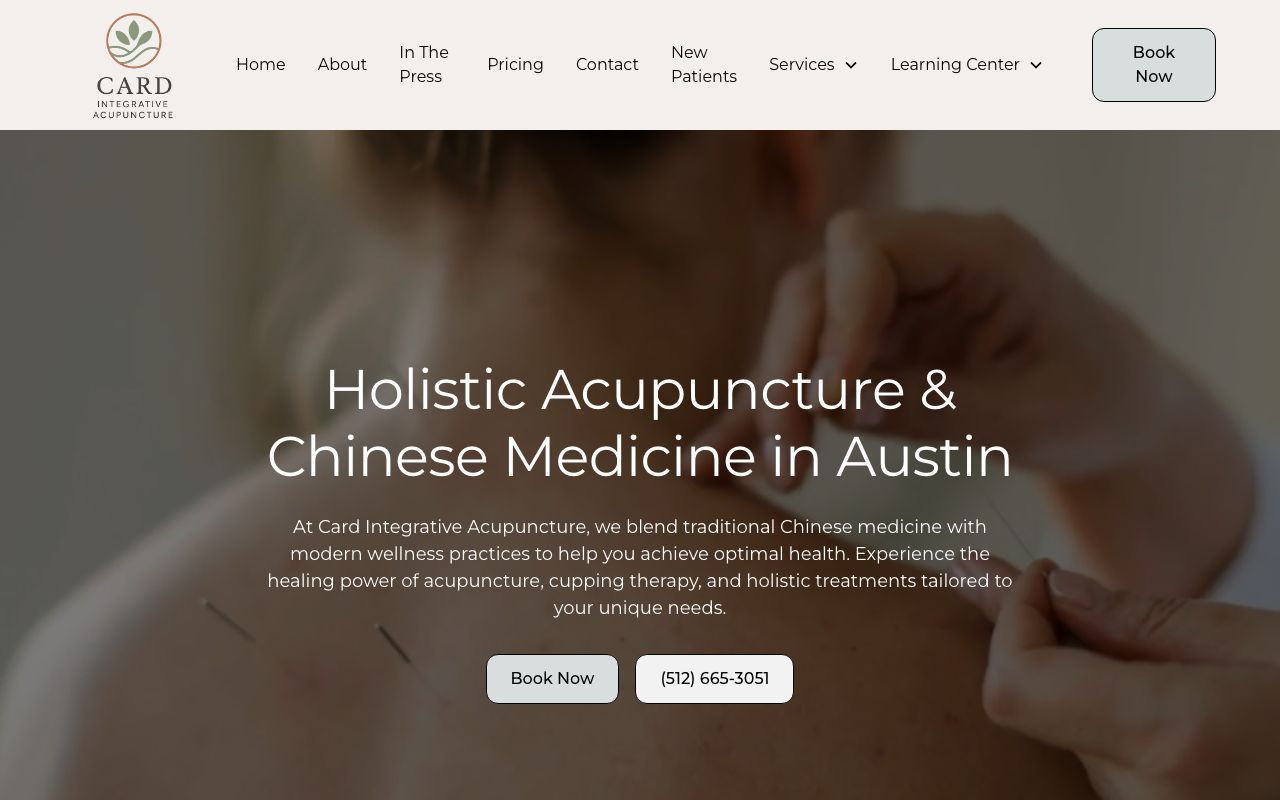 Card Integrative Acupuncture, DAcOM, Lac.