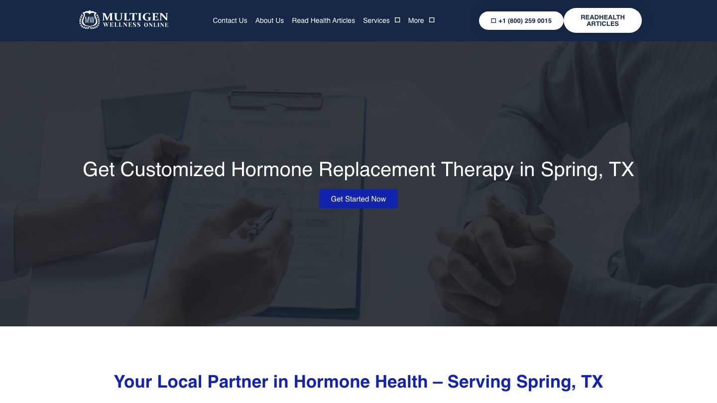 Carlton Woods VIP Hormone Therapy, Weight Loss and Cognitive Therapy
