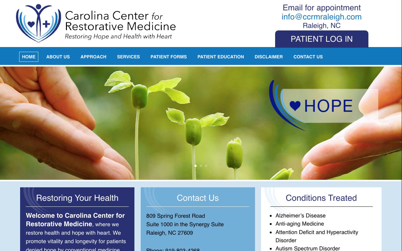 Carolina Center for Restorative Medicine