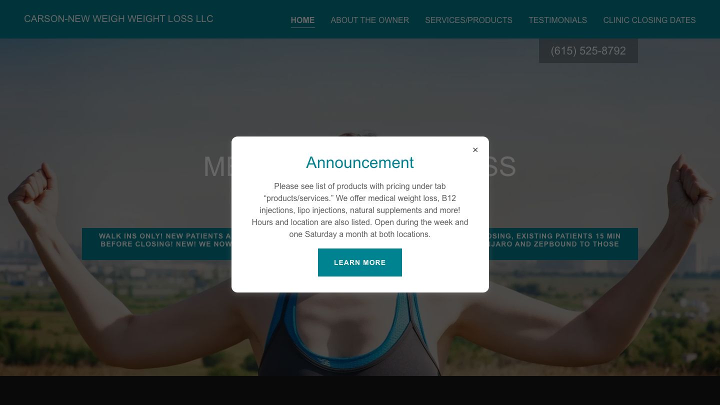 Carson-New Weigh Weight Loss