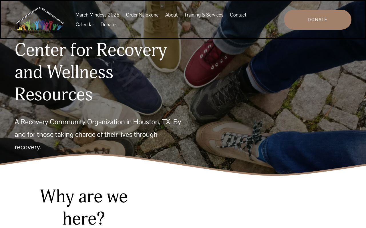 Center for Recovery and Wellness Resources
