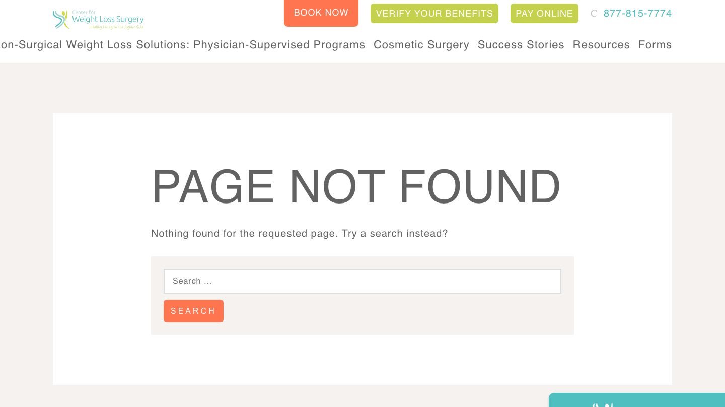 Center For Weight Loss Surgery: Myur Srikanth, MD