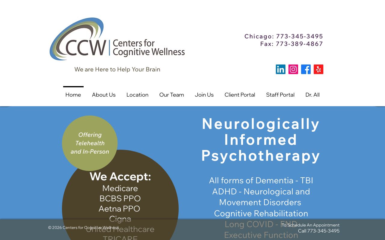 Centers for Cognitive Wellness