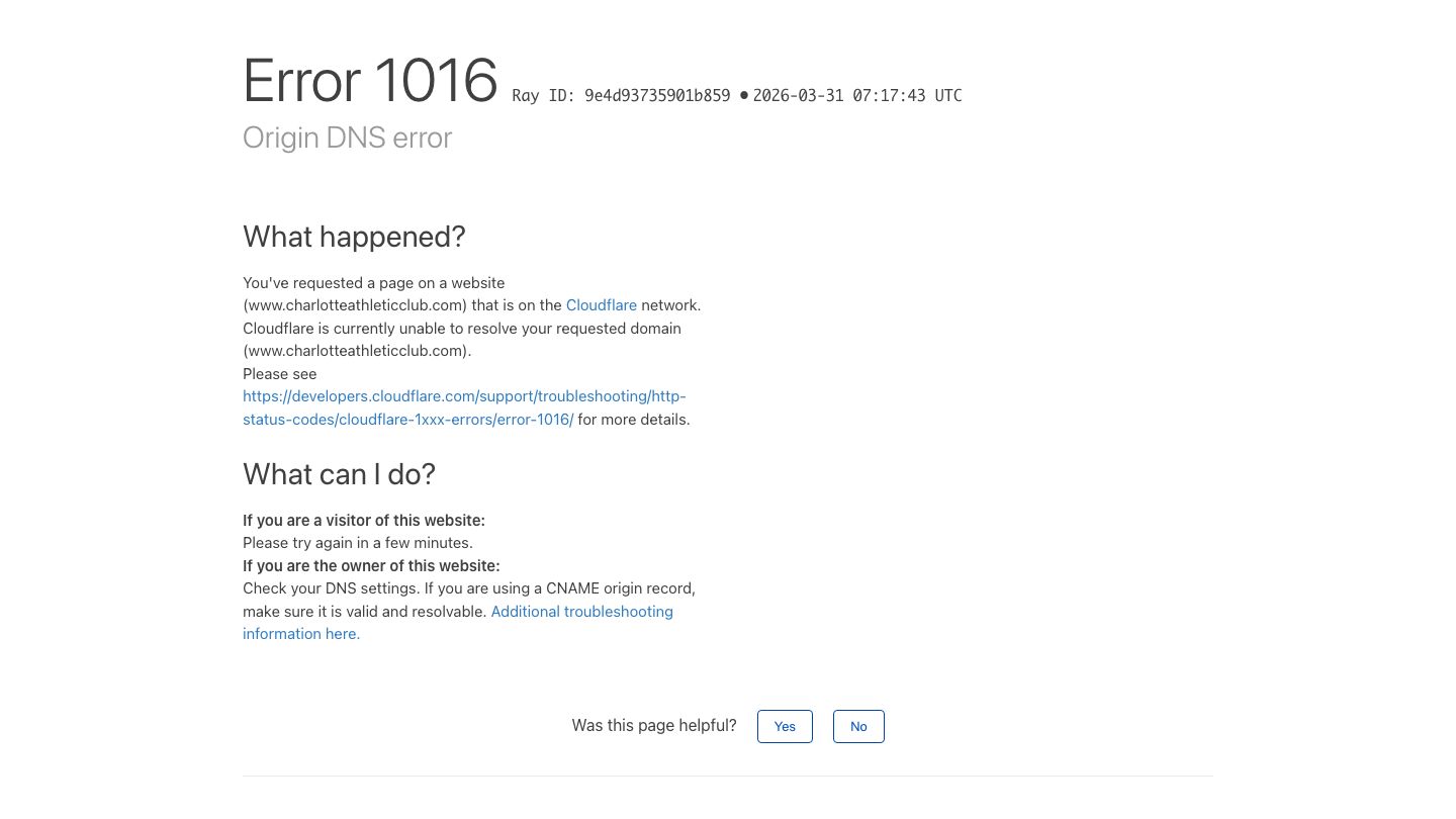 Charlotte Athletic Club