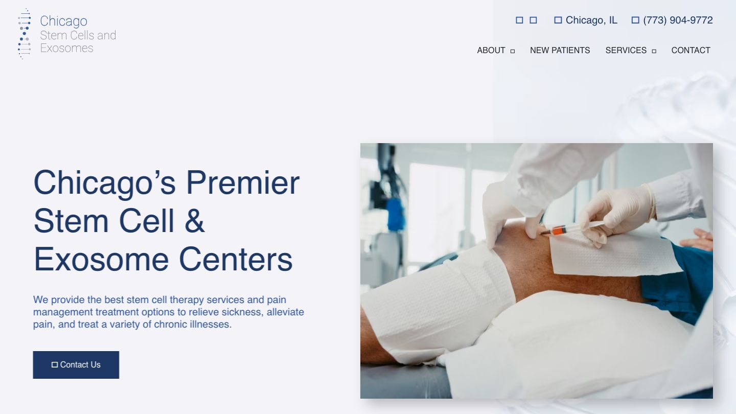 Chicago Stem Cell Therapy and Exosomes