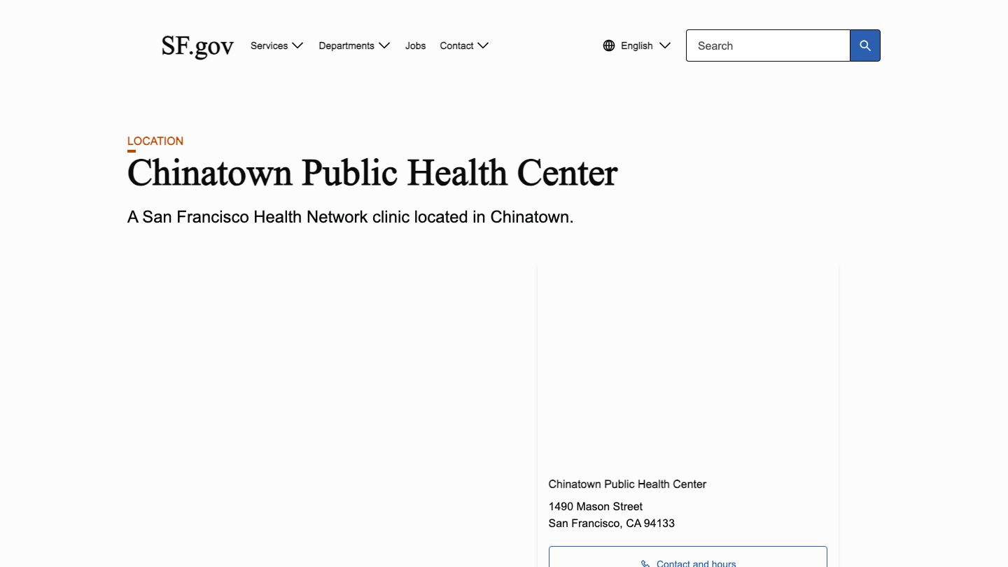 Chinatown Public Health Center