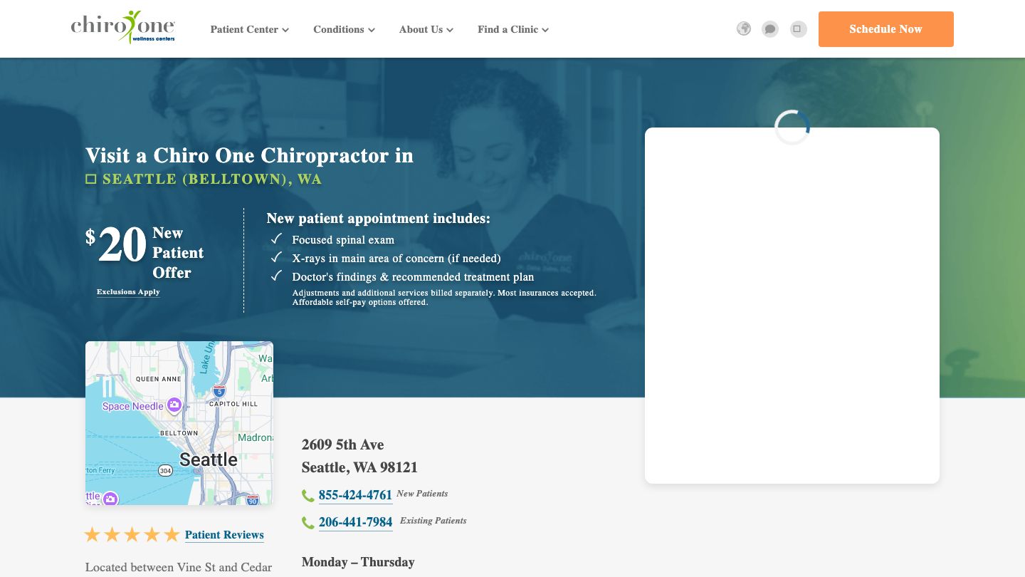 Chiro One Chiropractic & Wellness Center of Belltown