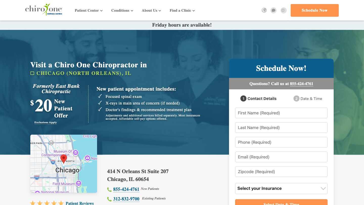Chiro One Chiropractic & Wellness Center of North Orleans
