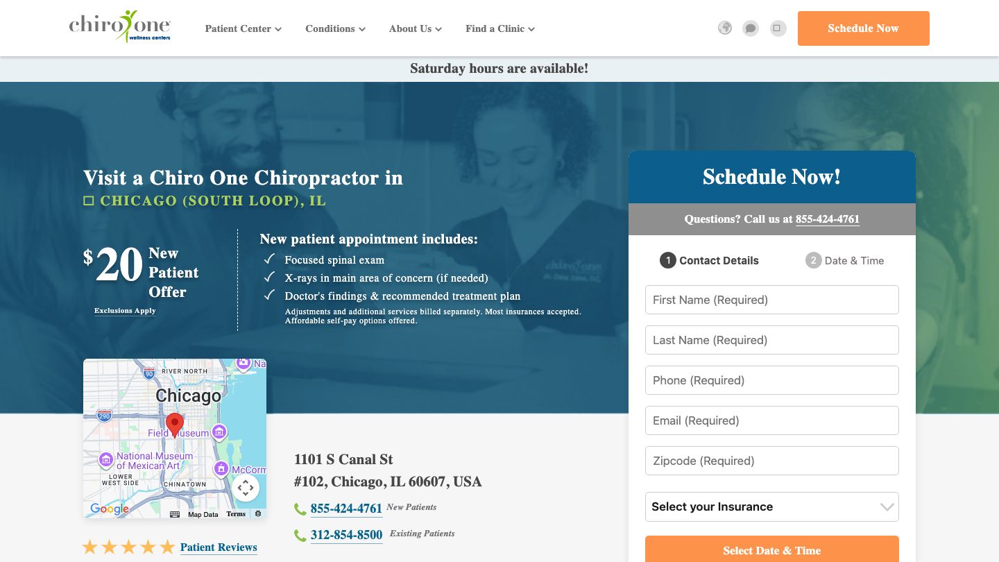 Chiro One Chiropractic & Wellness Center of South Loop