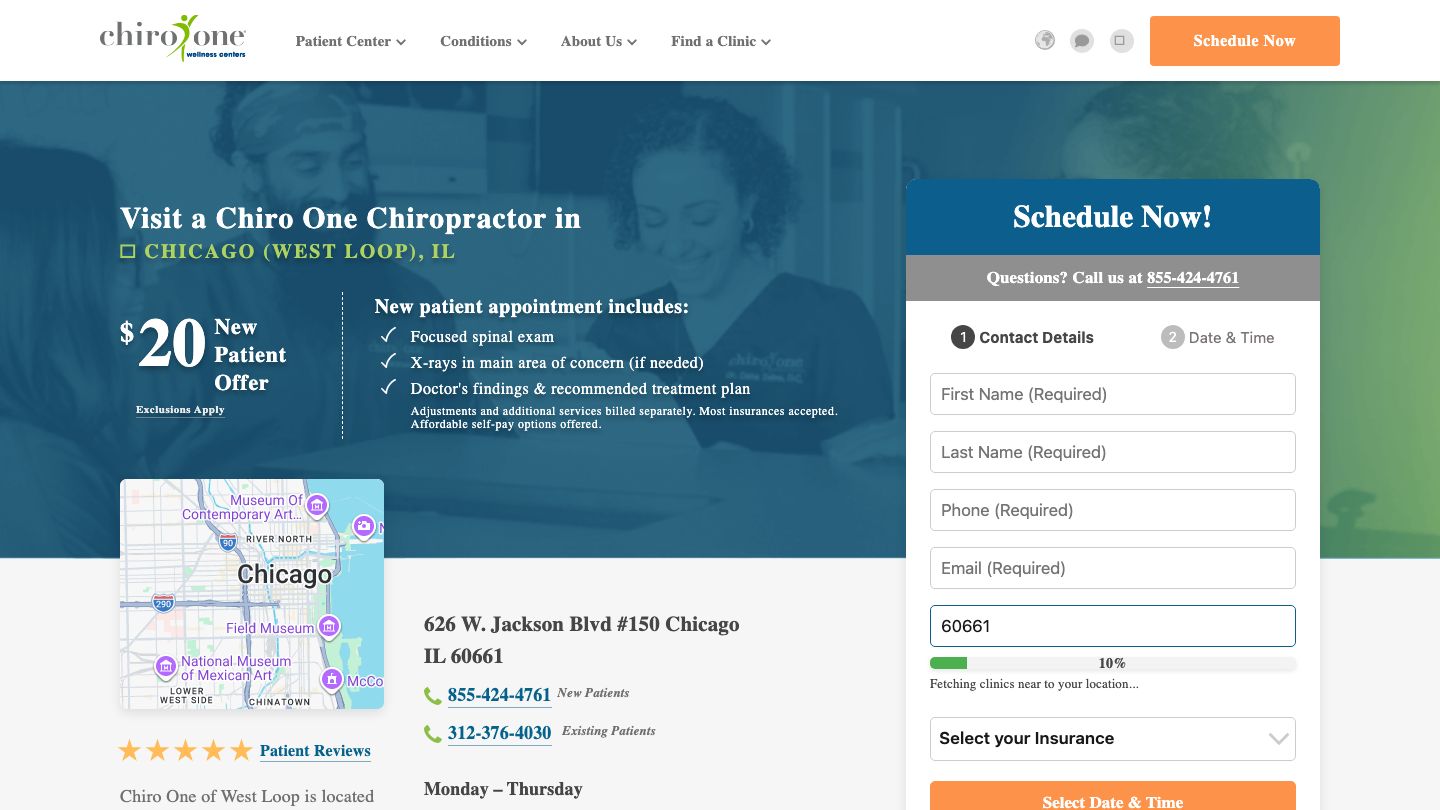 Chiro One Chiropractic & Wellness Center of West Loop