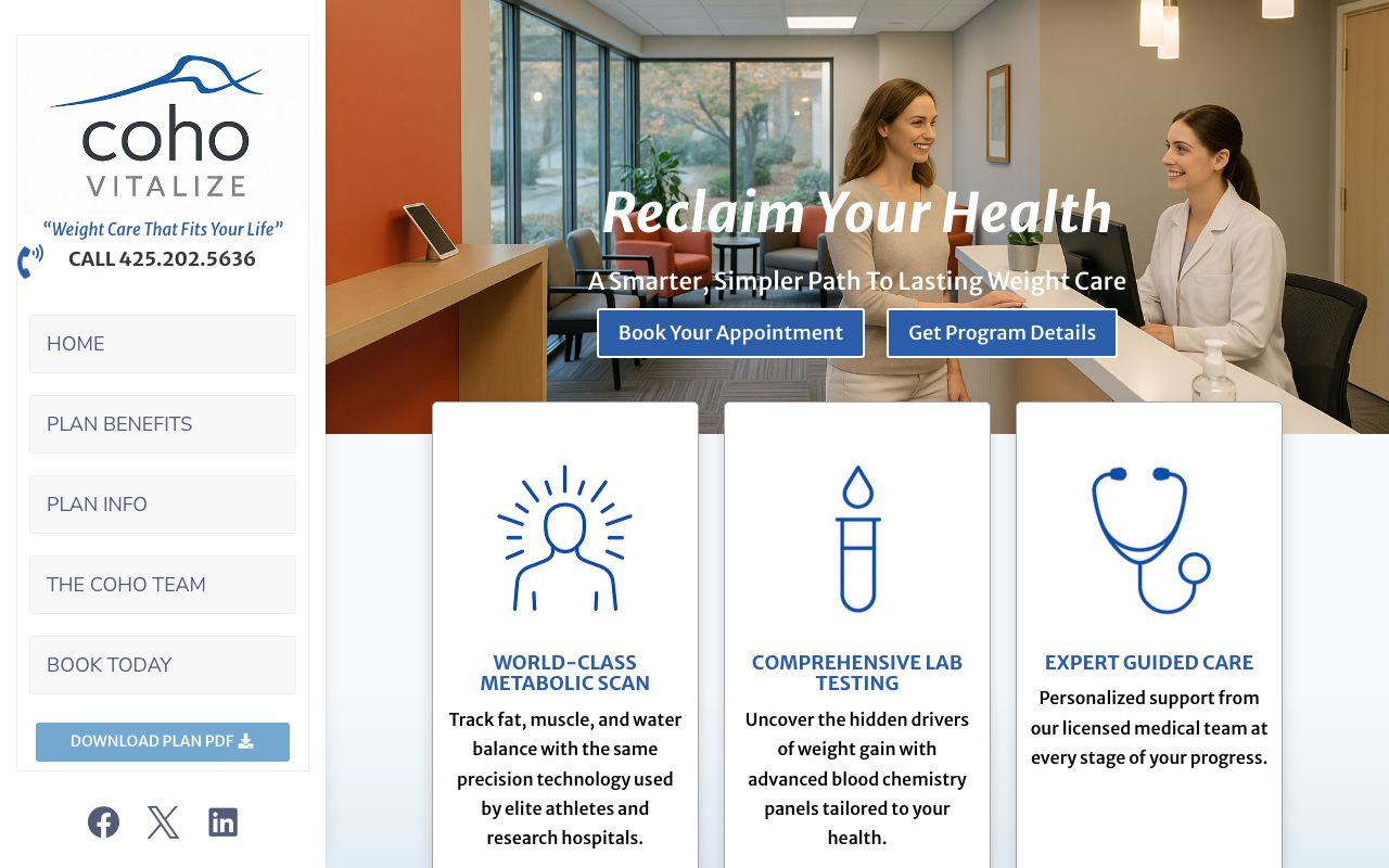 Coho Vitalize Weight Loss Solutions