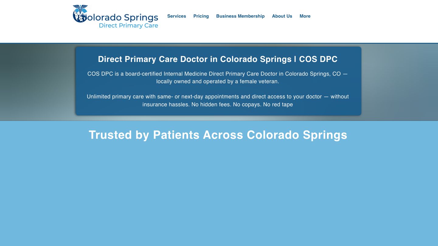 Colorado Springs Direct Primary Care (COS DPC)