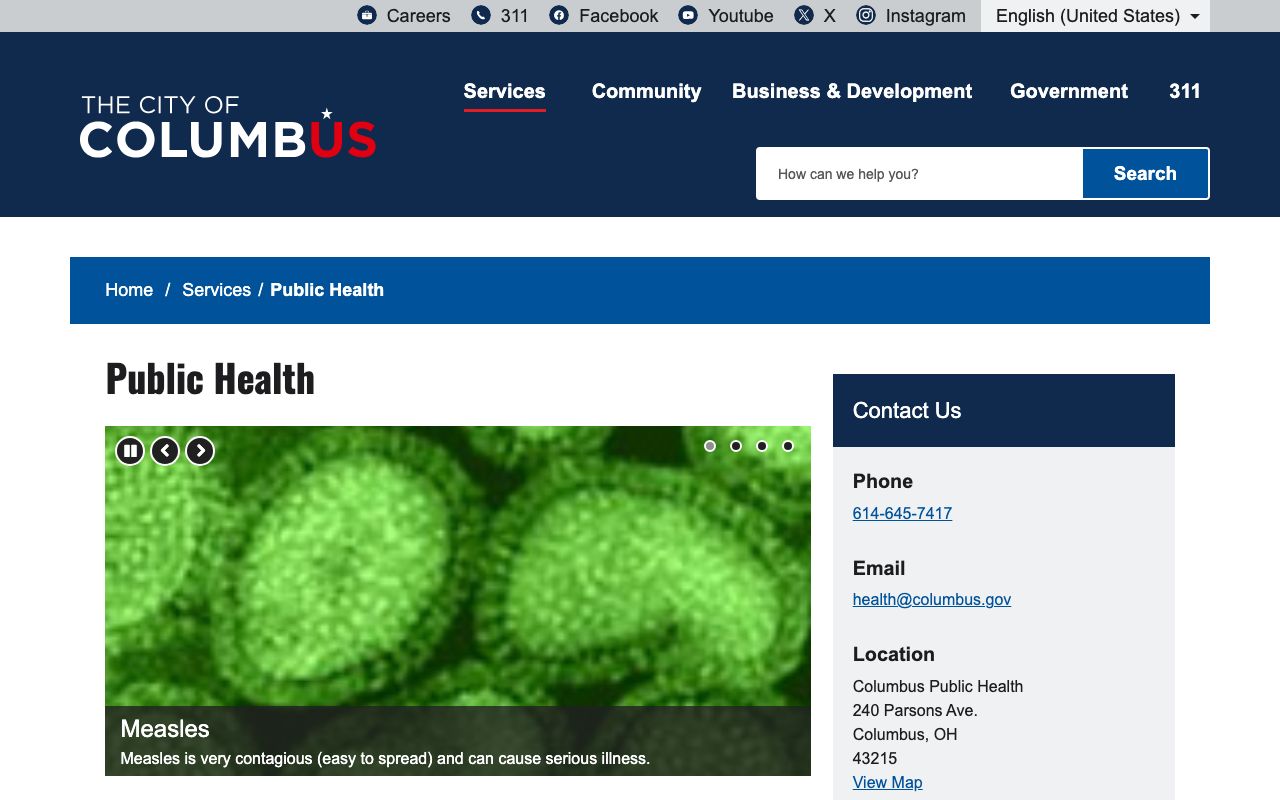 Columbus Public Health