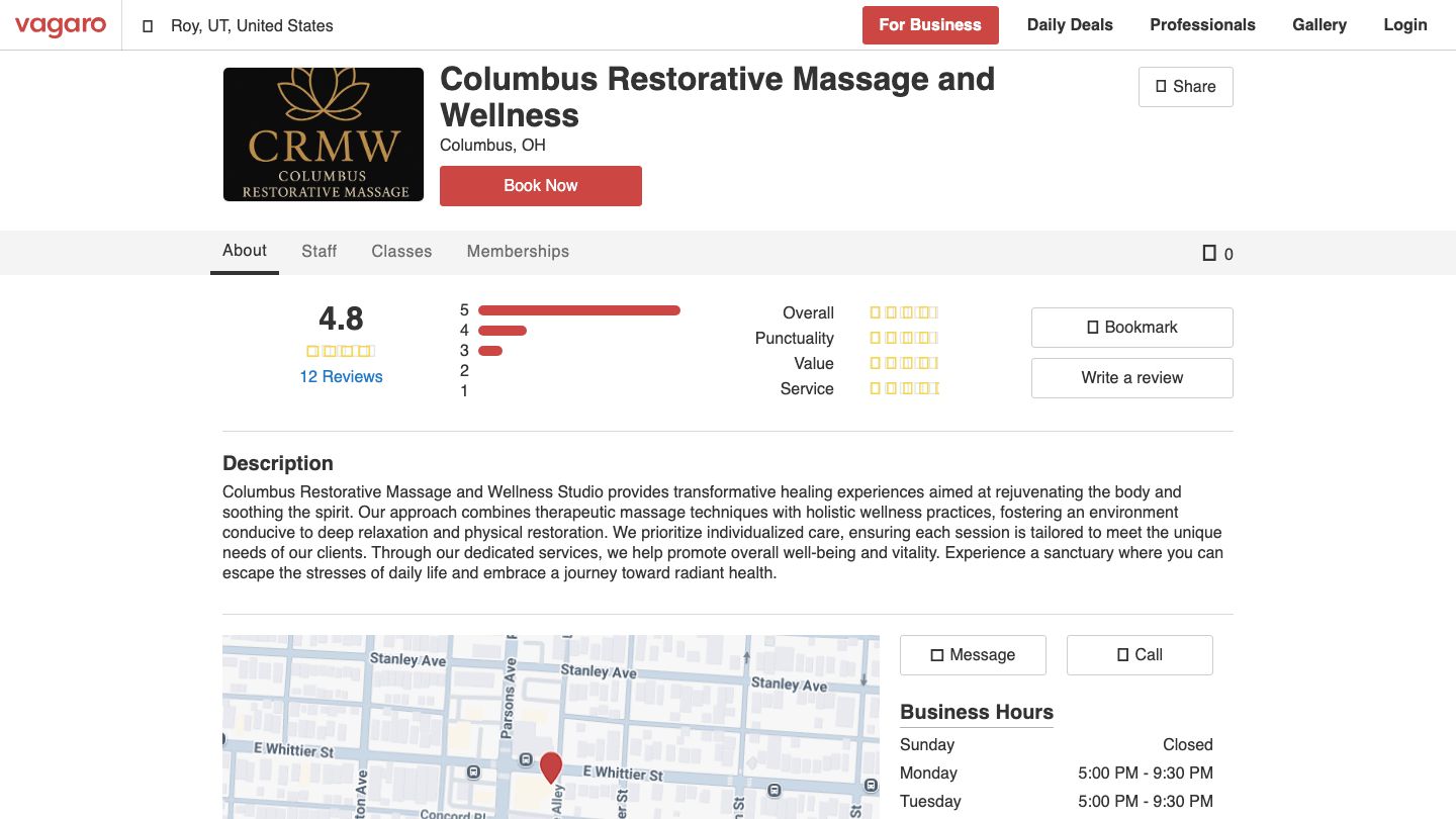 Columbus Restorative Massage & Wellness