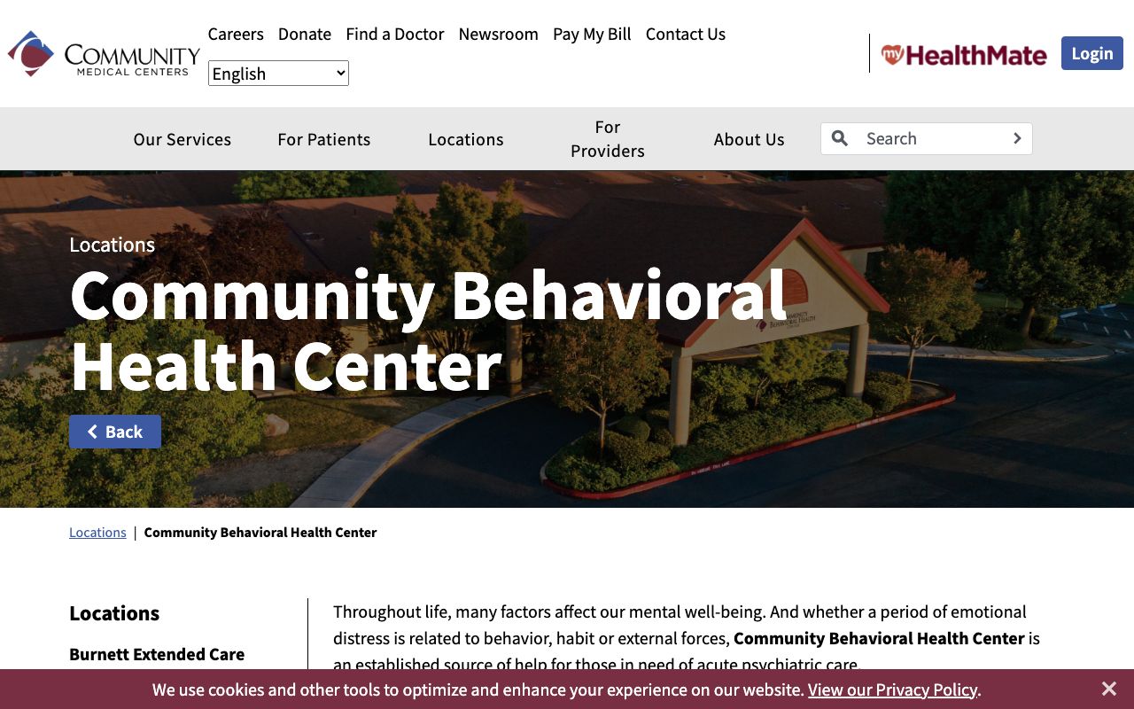 Community Behavioral Health Center