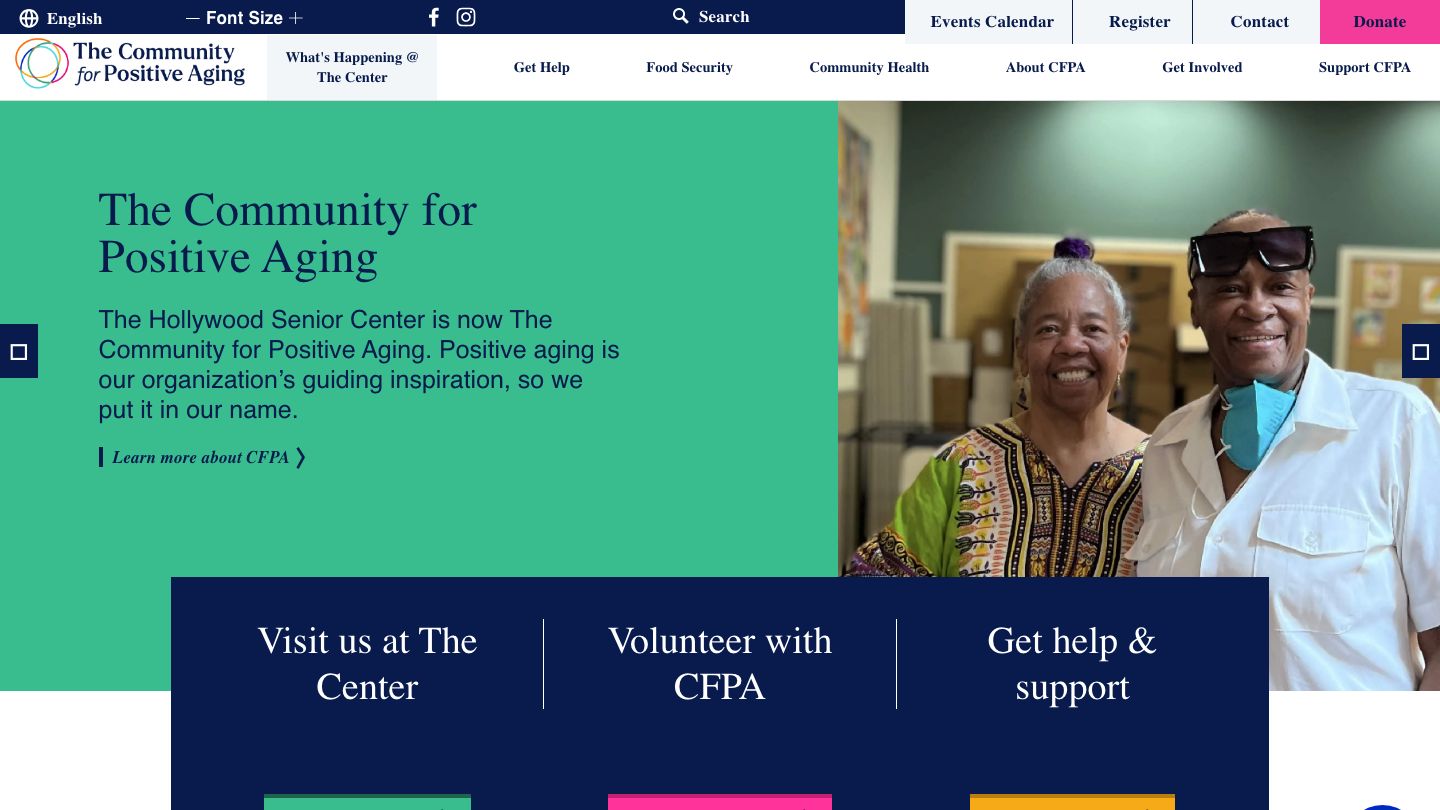 Community for Positive Aging (formerly Hollywood Senior Center)