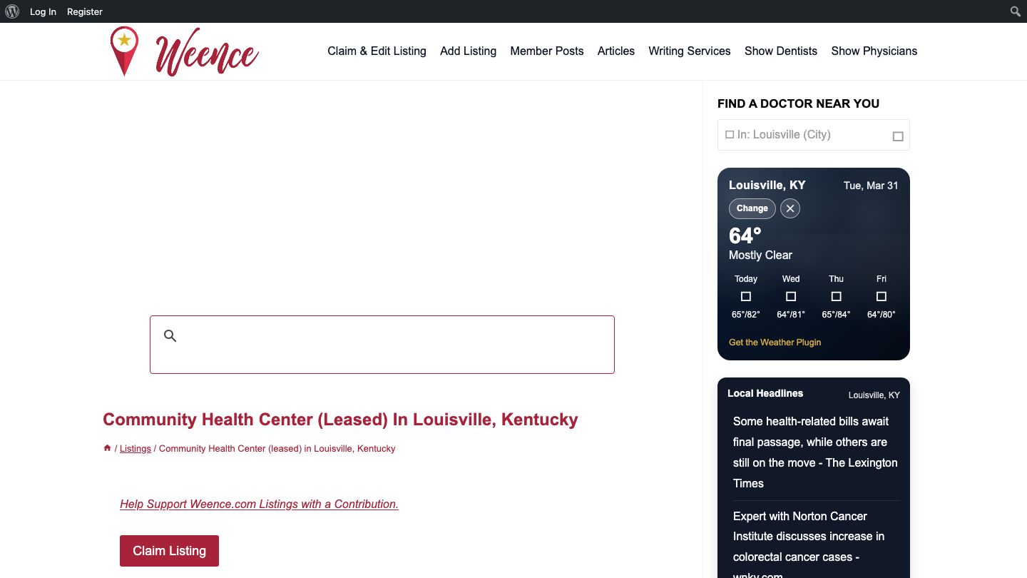 Community Health Center (leased)