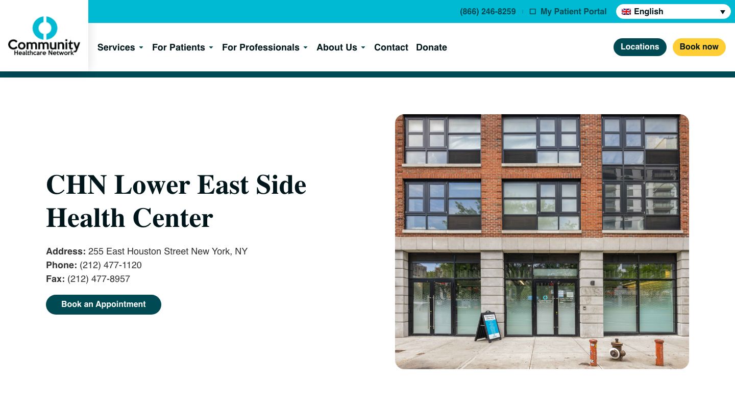 Community Healthcare Network – Lower East Side / Catherine M. Abate