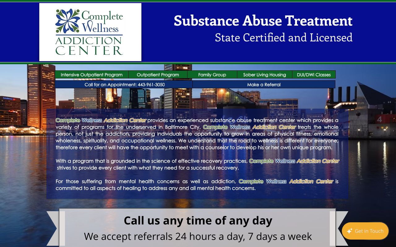 Complete Wellness Addiction Center