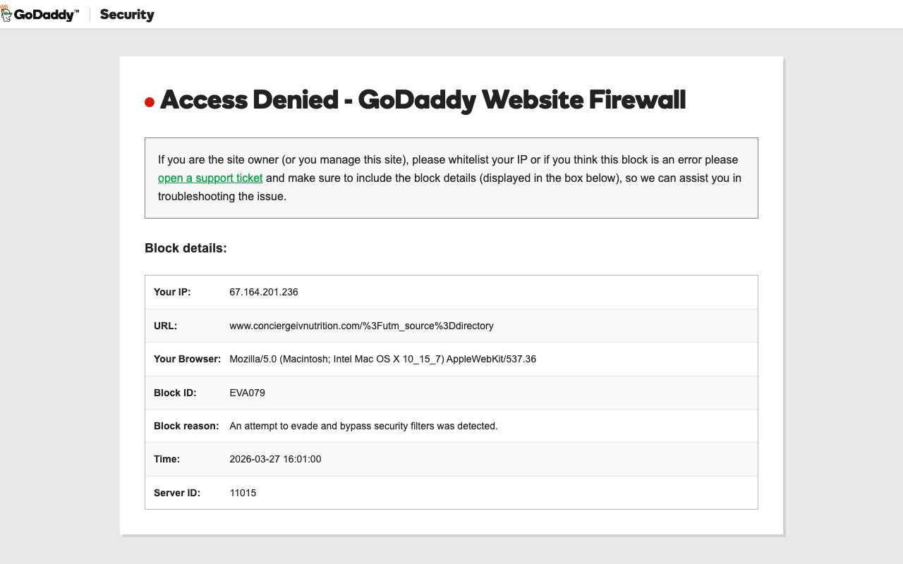 Concierge IV Nutrition