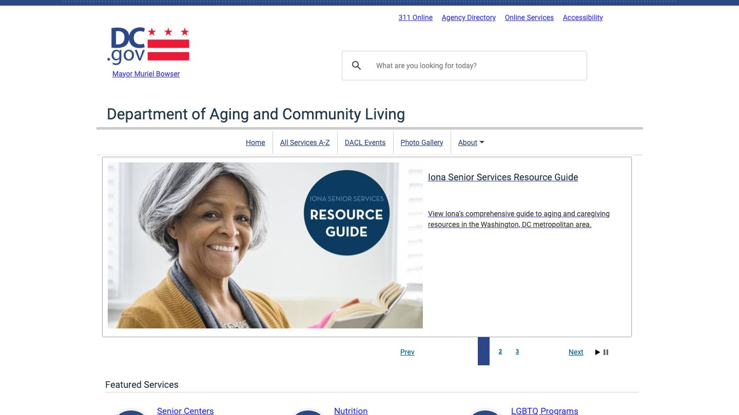 Congress Heights Senior Wellness Center