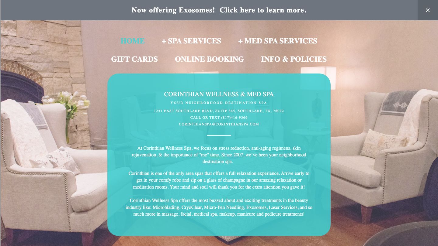 Corinthian Wellness Spa