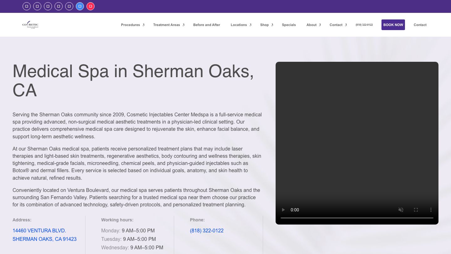 Cosmetic Injectables Center Medspa
