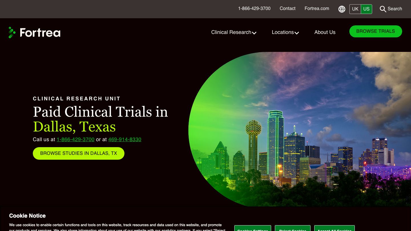 Covance Clinical Trials - Dallas