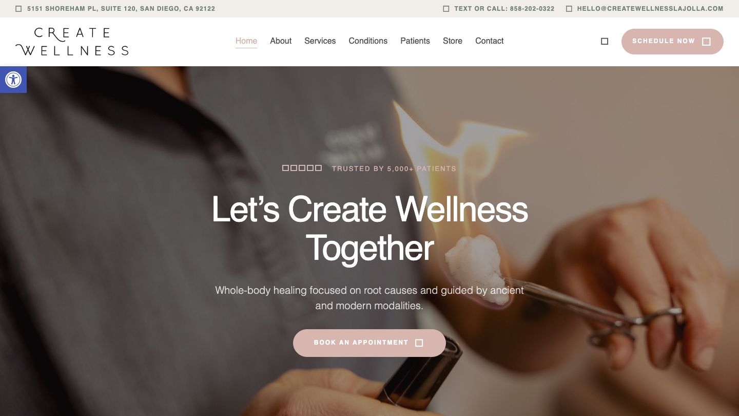 Create Wellness, Dr. Roya Nikzad