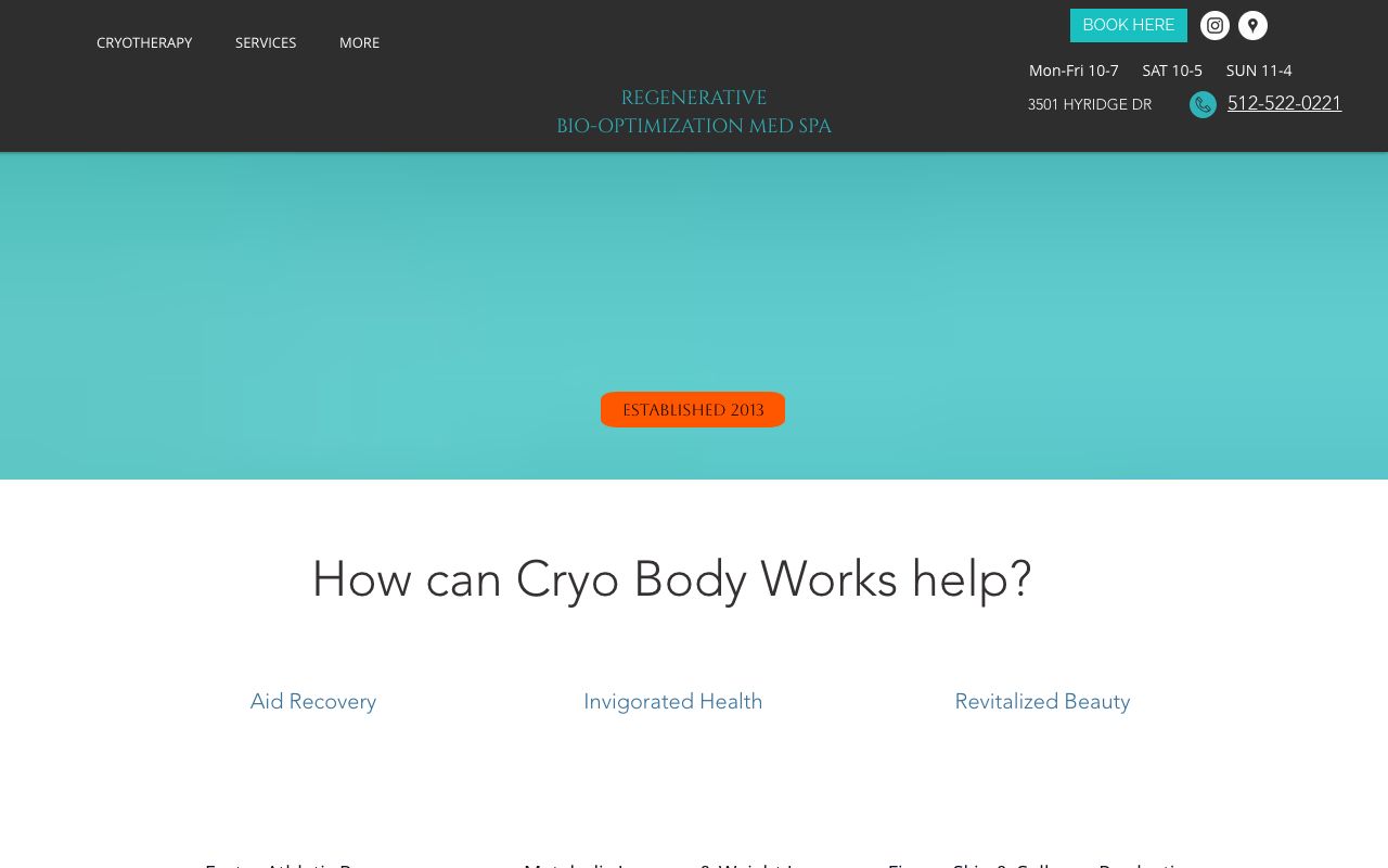 Cryo Body Works