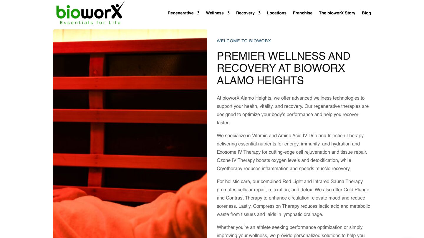 CryoFit / bioworX Alamo Heights